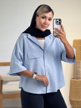 شومیز باکسی POLO کد 21308